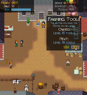 Screenshot image of Idle Farmer game