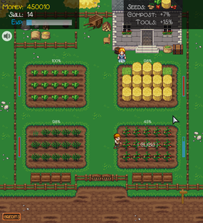 Screenshot image of Idle Farmer game