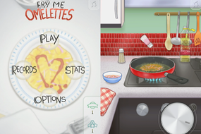 Screenshot image of Fry Me Omelettes game