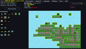 Screenshot image of Reactor idle game