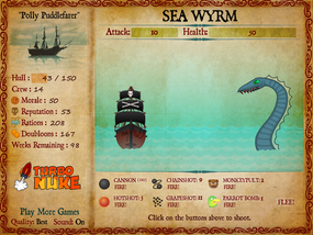 Screenshot image of Buccaneer! game