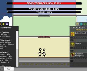 Screenshot image of When he jump, he go up like this game