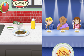 Screenshot image of Fry Me Omelettes game