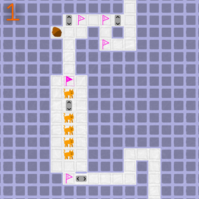 Screenshot image of 5 Step Steve game