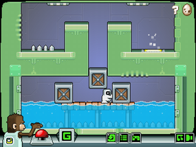 Screenshot image of A Stroll in Space game