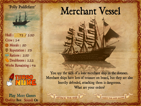 Screenshot image of Buccaneer! game