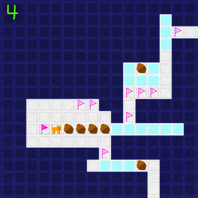 Screenshot image of 5 Step Steve game