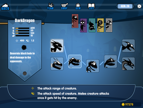 Screenshot image of Pocket Creature PVP game