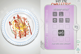 Screenshot image of Fry Me Omelettes game