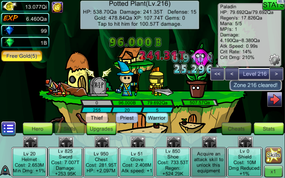 Screenshot image of Enchanted Heroes game