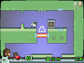 Screenshot image of A Stroll in Space game