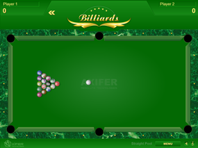 Screenshot image of Billiards game