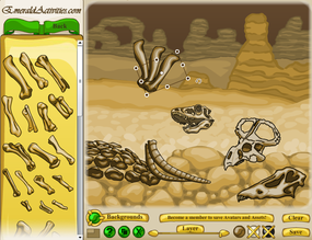 Screenshot image of Fossil Creator game