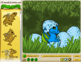 Screenshot image of Dragon Creator game