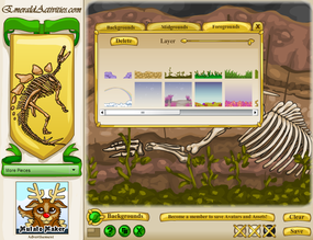 Screenshot image of Fossil Creator game