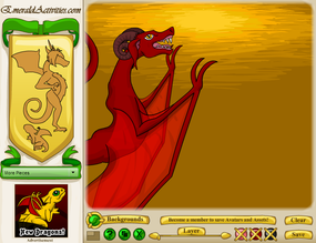 Screenshot image of Dragon Creator game