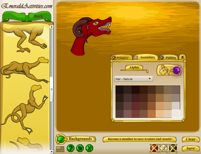 Screenshot image of Dragon Creator game