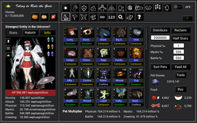 Screenshot image of Idling to Rule the Gods game