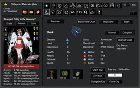 Screenshot image of Idling to Rule the Gods game