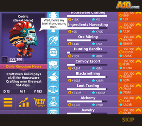 Screenshot image of Hero Simulator game