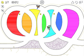 Screenshot image of Paper Racer game
