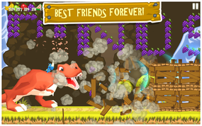 Screenshot image of Rhino Rush Stampede game