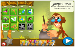 Screenshot image of Rhino Rush Stampede game