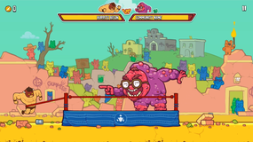 Screenshot image of Burrito Bison: Launcha Libre game