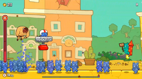 Screenshot image of Burrito Bison: Launcha Libre game