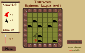 Screenshot image of The Royal Hunt: Tournaments game
