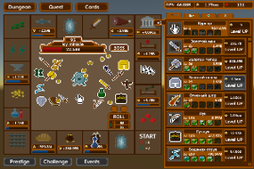 Screenshot image of Tabletop idle game