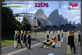 Screenshot image of Shopping Mall Bowling game