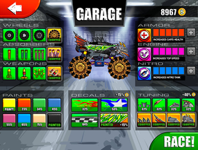 Screenshot image of Mad Truck Challenge game
