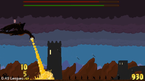 Screenshot image of Dragonfire: A Game of Pixels game