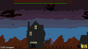 Screenshot image of Dragonfire: A Game of Pixels game