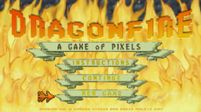 Screenshot image of Dragonfire: A Game of Pixels game