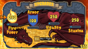 Screenshot image of Dragonfire: A Game of Pixels game