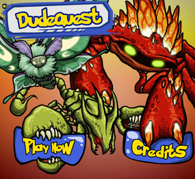 Screenshot image of Dude Quest game