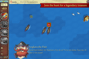 Screenshot image of Pirateers game