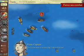 Screenshot image of Pirateers game