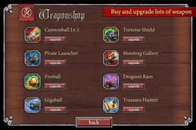 Screenshot image of Pirateers game