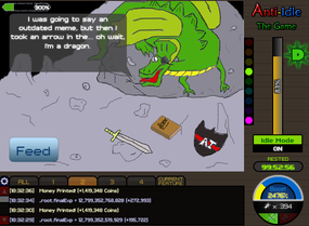 Screenshot image of Anti-Idle: The Game game