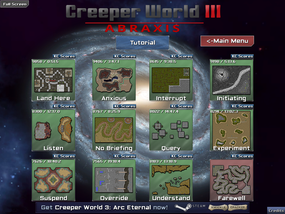 Screenshot image of Creeper World 3: Abraxis game