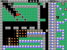 Screenshot image of Supaplex Remake game
