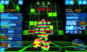 Screenshot image of Time Clickers game