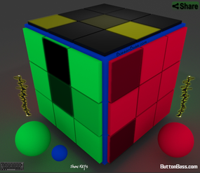 Screenshot image of ButtonBass Trap Cube 2 game