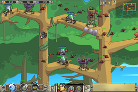 Screenshot image of Giants and Dwarves TD game