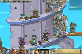 Screenshot image of Giants and Dwarves TD game