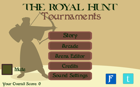 Screenshot image of The Royal Hunt: Tournaments game