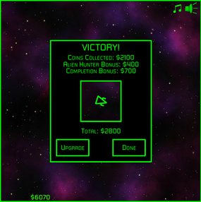 Screenshot image of Upgradaroids game